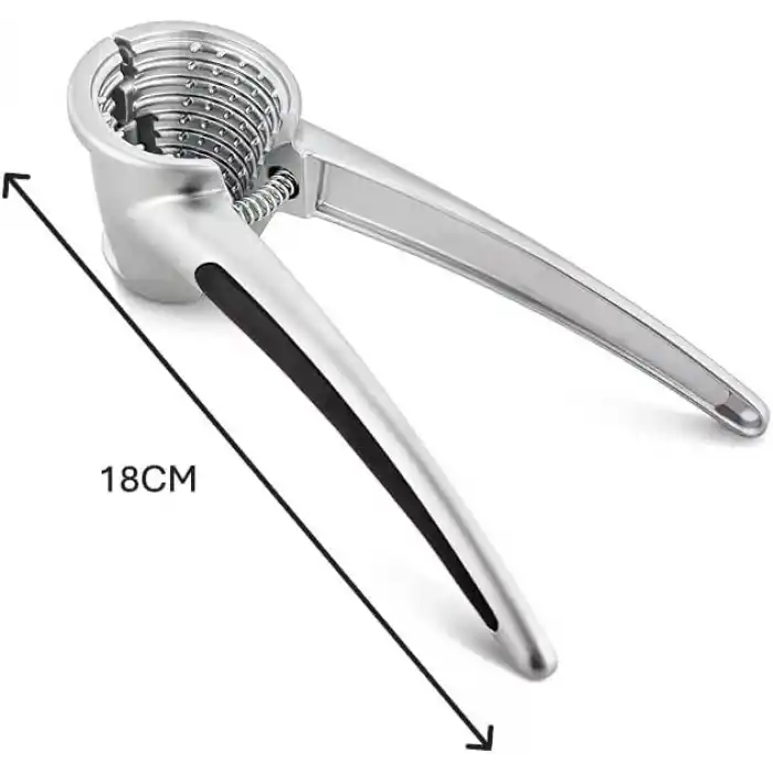 MallArt® Profesyonel Ceviz Kıracağı, 18 cm Paslanmaz Çelik, Ergonomik Saplı, Yaylı Mekanizmalı, Ceviz ve Fındık Kıracağı