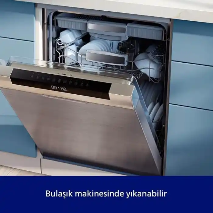 Philips Doğrayıcı 3000 Serisi, 500 W Güçlü Motor, 2 L Cam Hazne, PowerChop Teknolojisi, 2 Hız Ayarı, HR1502/00