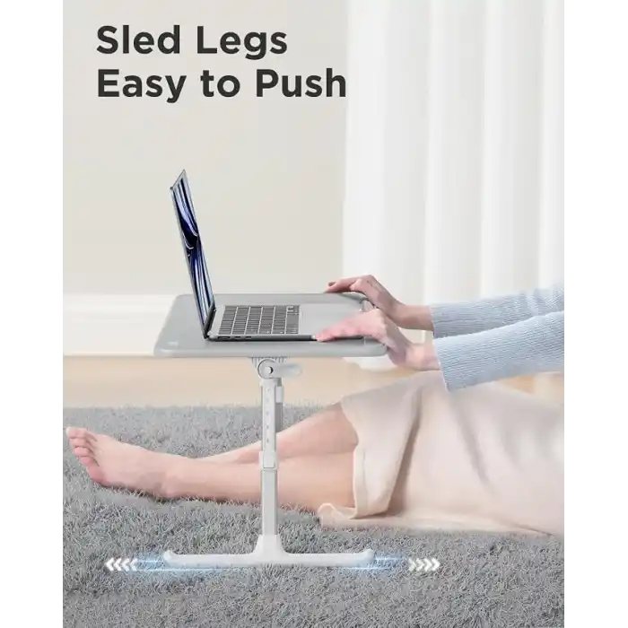 Bix Saiji AL30 Ayarlanabilir Laptop Standı Ergonomik Tasarım 17 İnç Uyumlu Taşınabilir Masa Gri