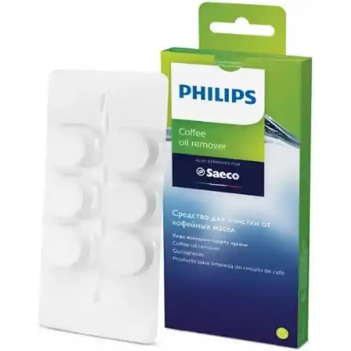 Philips CA6700/10 Espresso Makinesi Kireç Temizleme Solüsyonu, CA6704/10 Yağ Çözücü Tablet 2li Set