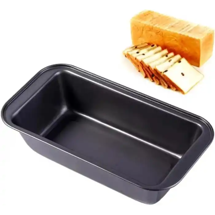 Orret Home Metal Baton Kek ve Ekmek Kalıbı, Teflon Kaplı Tost Ekmeği Kalıbı, Yapışmaz Yüzey, Dayanıklı ve Çok Yönlü Pişirme Aksesuarı (27 Cm)