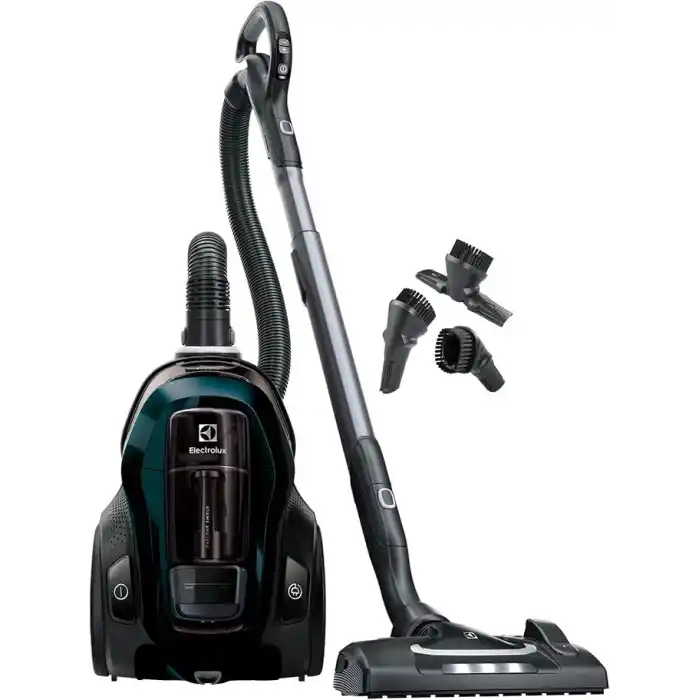 Electrolux Pure C9 PC91-8STM Toz Torbasız Elektrikli Süpürge | 7 Kademeli Filtrasyon, Ömür Boyu Kullanımlı Filtre, Kolay Boşaltılabilir Hazne, PureFlow Silent System | 10 Yıl Motor Garantisi