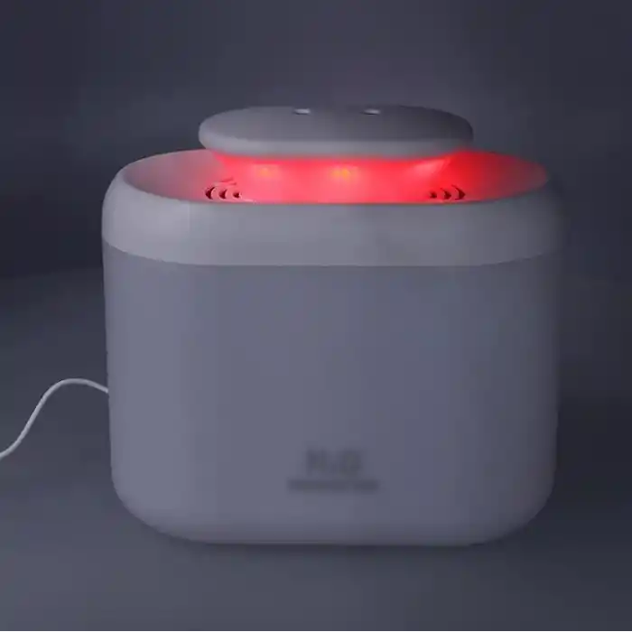 Robeve 3.3 Litre Ultrasonik Buhar Makinesi Hava Nemlendirici Çift Sprey Buhar Makinesi LED Işıklı