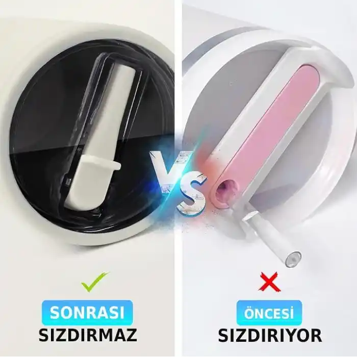 Yenigeldi 2 Adet Flip Pipetli Kapak – Stanley Quencher ile Uyumlu 40 Oz – Sızdırmaz Kapak + 2 Pipet – Krem Renk