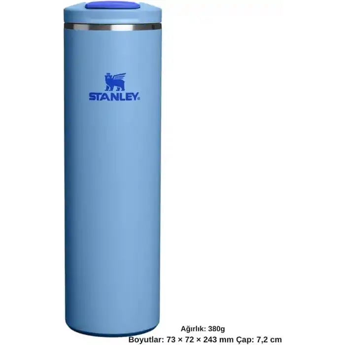 Stanley The Transit Fliptop Mug 0.59 L Termos Kupa Bardak Matara Mavi, 10-13061-0026