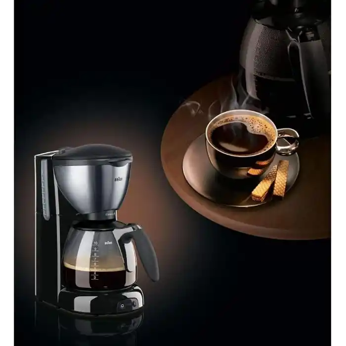 Braun KF570 Filtre Kahve Makinesi, Siyah