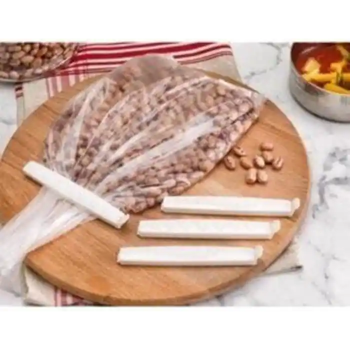 8li Çok Renkli Pratik Poşet Klipsi, Paket, Ambalaj, Torba, Çanta Kapatıcı Plastik Kilidi, Mandalı (Karışık 8 Adet)