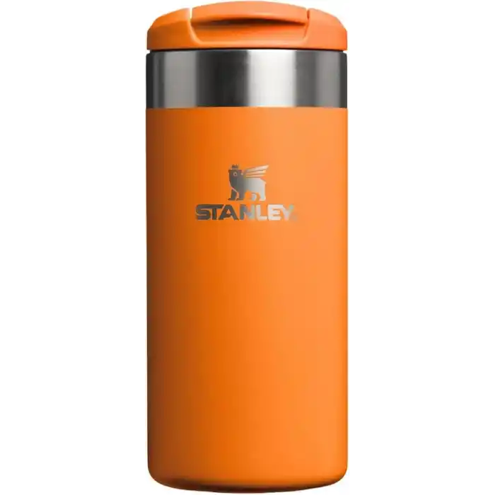 Stanley The Aerolight Transit Mug Termos Bardak, 0.35 L, Goldenrod Coral