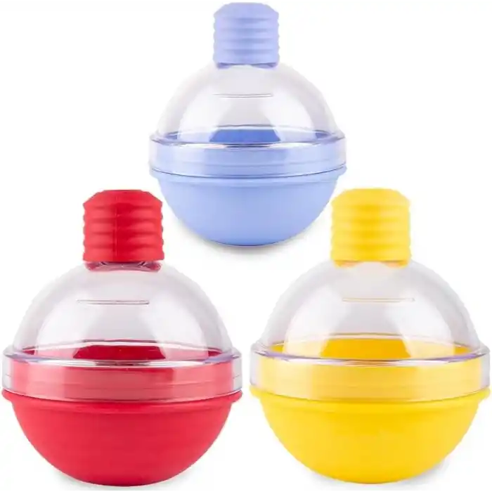 3lü Büyük Buz Kalıbı, Yuvarlak Buz Kalıbı, Buz Küpü Kalıbı, Silikon Buz Kalıbı, Küre Buz Kalıbı