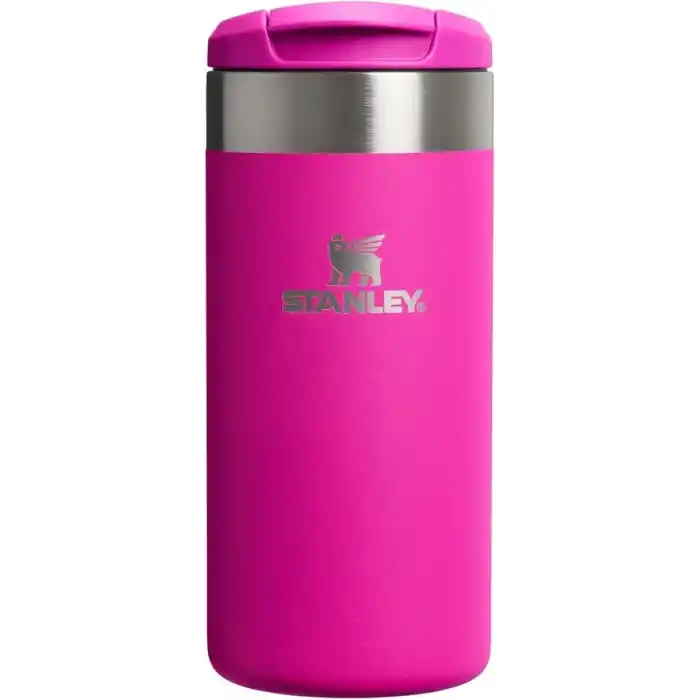 Stanley The Aerolight Transit Mug Termos Bardak, 0.35 L, Violet Blossom