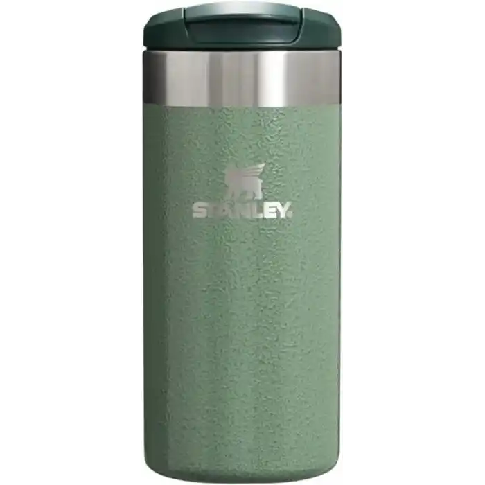 Stanley The Aerolight Transit Mug Termos Bardak, Yeşil (Hammertone Green), 0.35 Litre