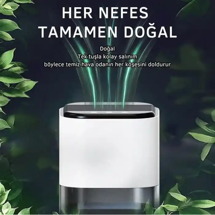 Coofbe 2000ml Işıklı Banyo Mutfak Dolap Nem Alma Cihazı Mantar Rutubet Nem Küf Önleyici Dehumidifer