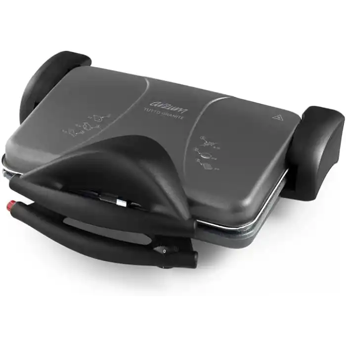 Arzum AR2045 Tutto Granite Izgara Ve Tost Makinesi 1800W, 4 Dilim Kapasiteli, Siyah