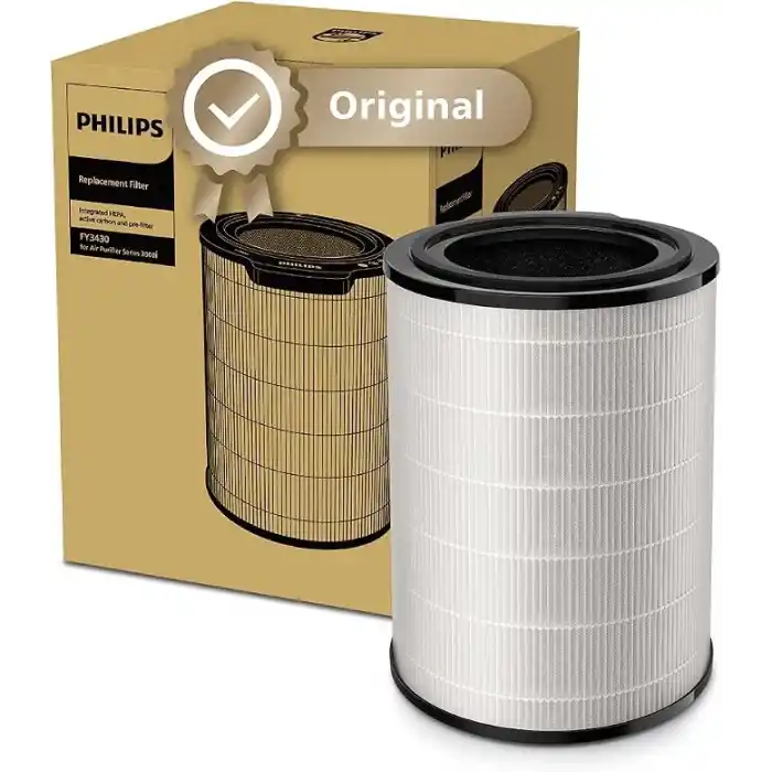 PHILIPS FY3430/30 NanoProtect HEPA S3 Filtre, Gri/Siyah