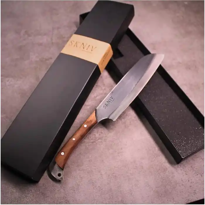 Alaz: Kiritsuke Japon Şef Bıçağı Ve Fileto & Doğrama Bıçağı Seti - El Yapımı Mutfak Şef Bıçak Seti