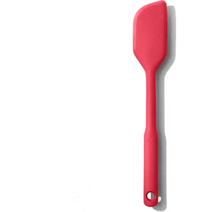 OXO - Good Grips silikon spatula, orta boy, marmelat ve daha fazlası için, siyah