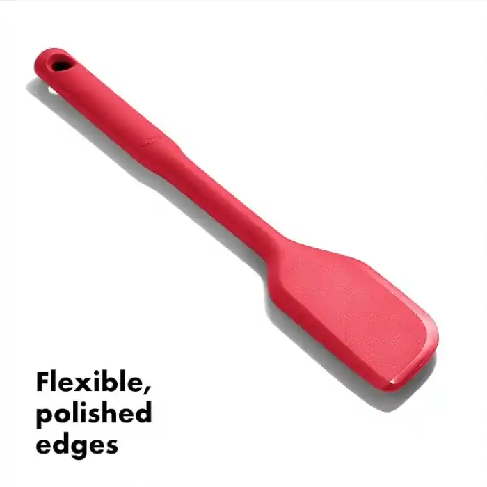 OXO - Good Grips silikon spatula, orta boy, marmelat ve daha fazlası için, siyah