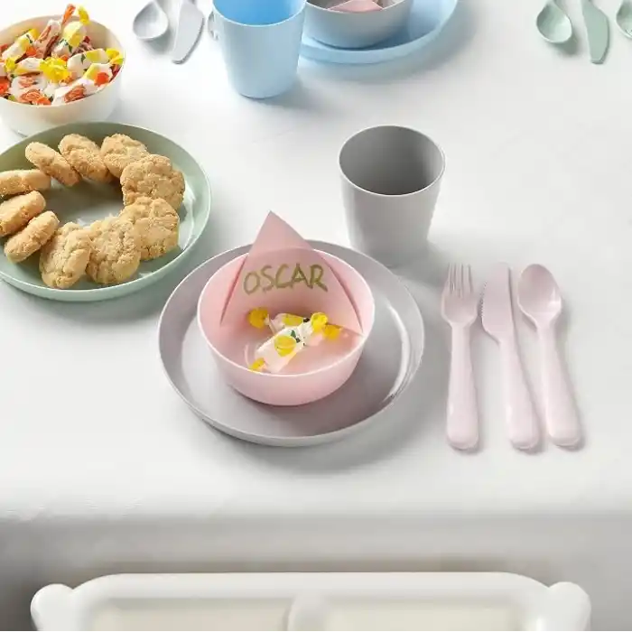 IKEA KALAS Tabak, Karışık Renkler