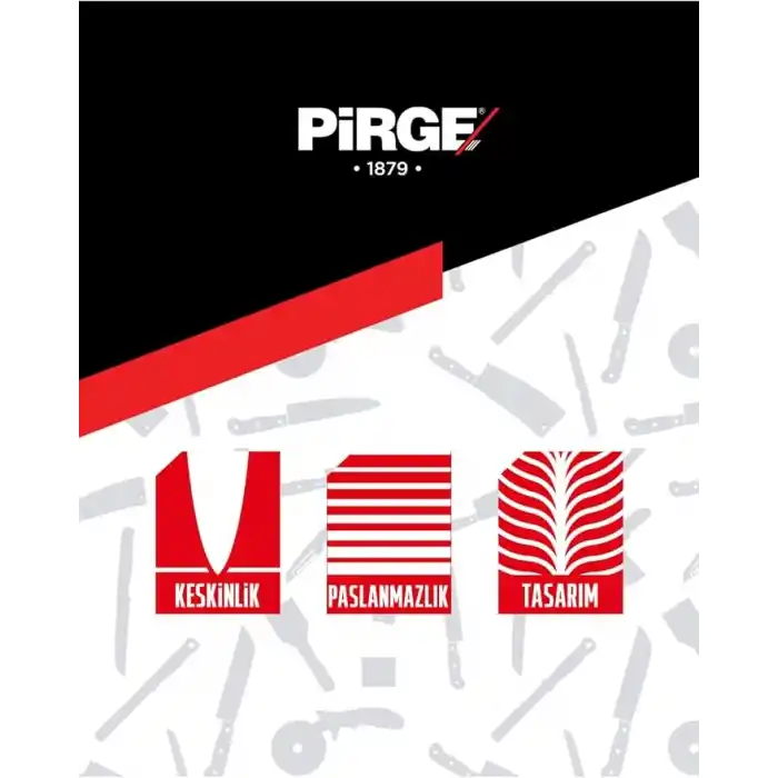 Pirge Elite Bloklu Bıçak Seti - 35065.