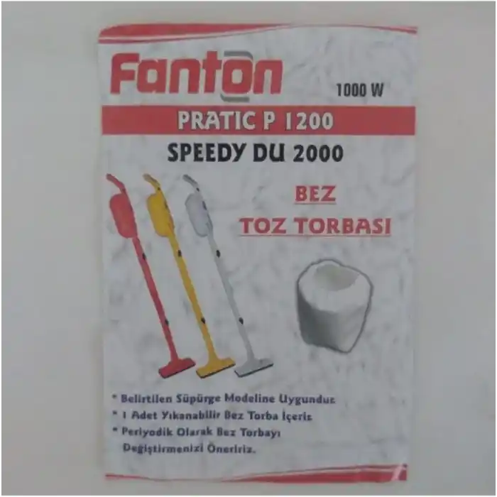 Fantom Pratik Süpürge Uyumlu Kese Toz Torbası (10lu)