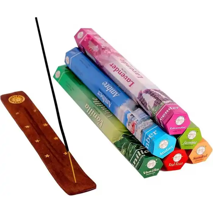 Flute çubuk tütsü seti, 6’lı karma tütsü seti 6x20 (120 çubuk)