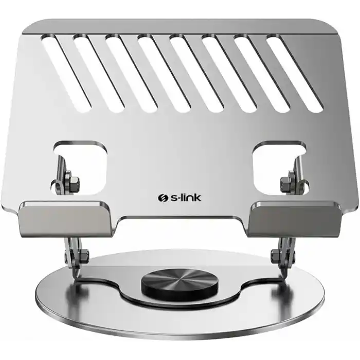 S-Link SL-ML1 360° Döner Metal Laptop Standı, 23.5x23.5 cm