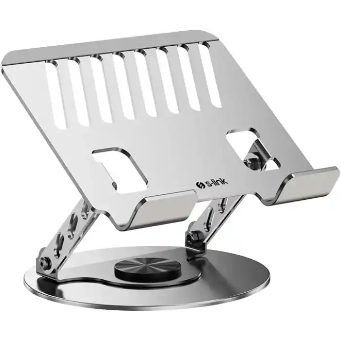 S-Link SL-ML1 360° Döner Metal Laptop Standı, 23.5x23.5 cm