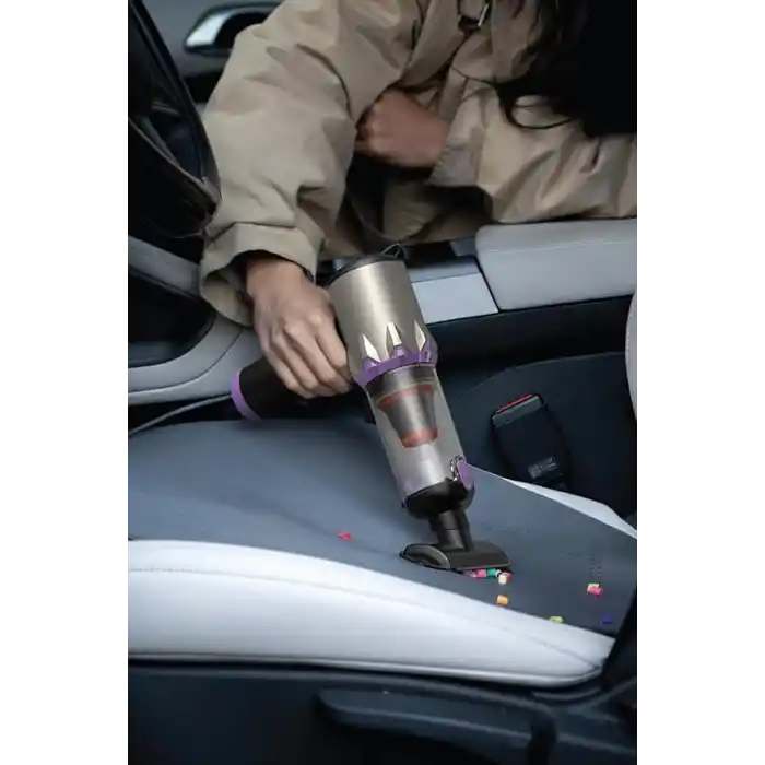AHV-29 Kablosuz Araç Süpürgesi 220W 22000Pa Güçlü Vakum & Üfleme Özellikli Şarjlı Oto Süpürge