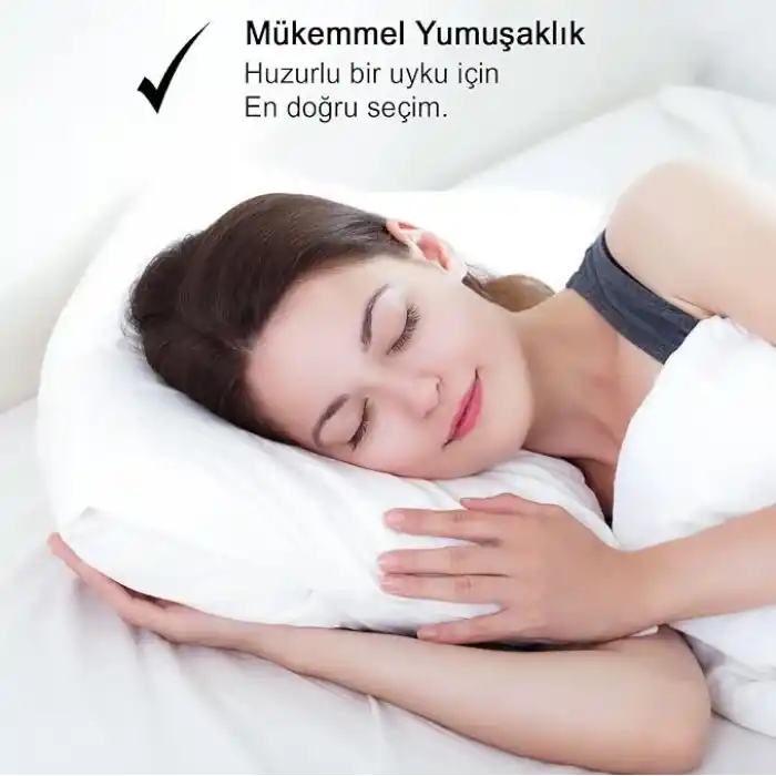 Vionel Home 900 GR Antialerjik Boncuk Silikon Dolgulu Yastık | 2 Adet