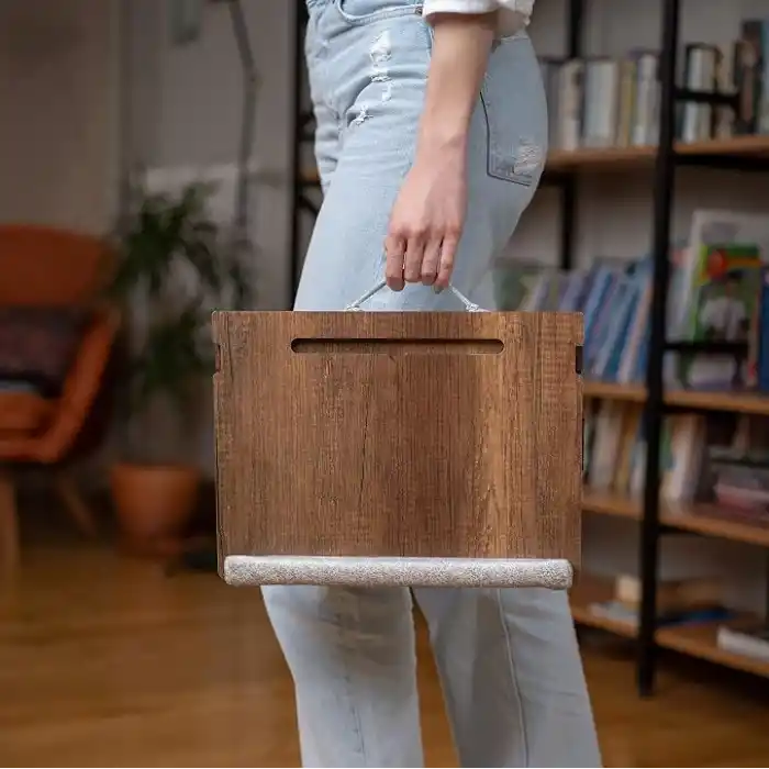 Vigo Wood - LS051 Minderli Eğim Ayarlanabilir Mousepadli Laptop Sehpası