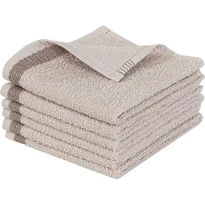 Mürdüm Home Novea El Yüz Havlusu, 6lı Paket, 6 Parça 30x30, Yumuşak ve Emici Kaliteli Günlük Kullanıma Uygun%100 Pamuk Havlu