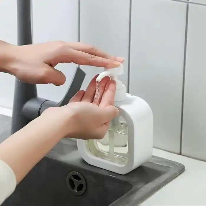 400 ml Dikdörtgen Banyo Mutfak Sıvı Sabunluk Bulaşık Lavabo Deterjanlık,Tezgah Üstü Dikdörtgen Banyo Mutfak Sıvı Sabunluk | Banyo Mutfak Bulaşık Lavabo Deterjanlık (1)
