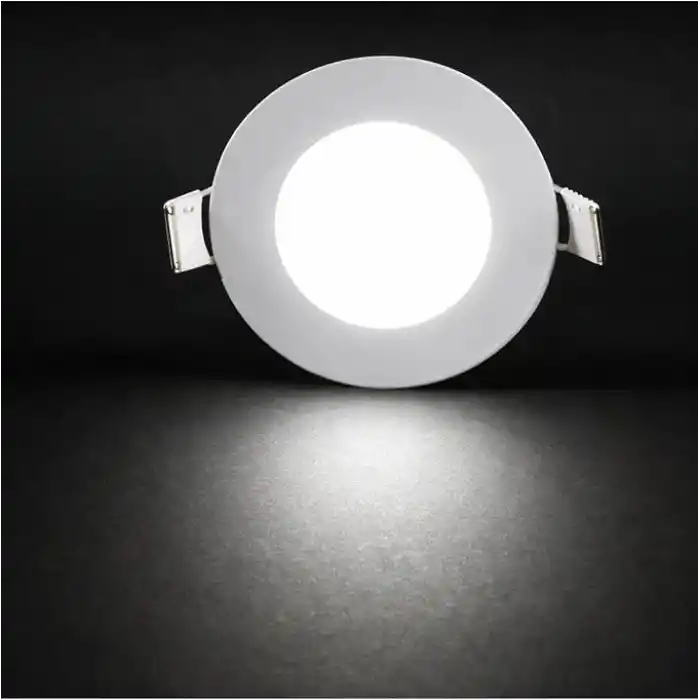 Cata CT-5145G 6 WATT 3200K GÜNIŞIĞI - Slim Sıva Altı LED Panel Armatür - İnce Kasa Yuvarlak Tavan Spot Lambası, Trafolu - 2 ADET