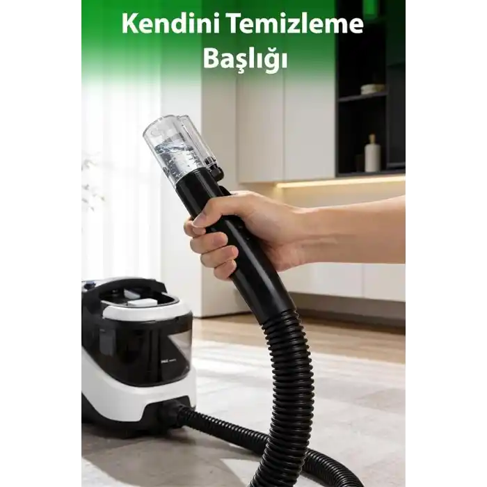 Kiwi Kcc-4330 Koltuk & Halı Yıkama Makinesi | 17 Kpa Emiş & 2 L Tank & Pet Başlıklı
