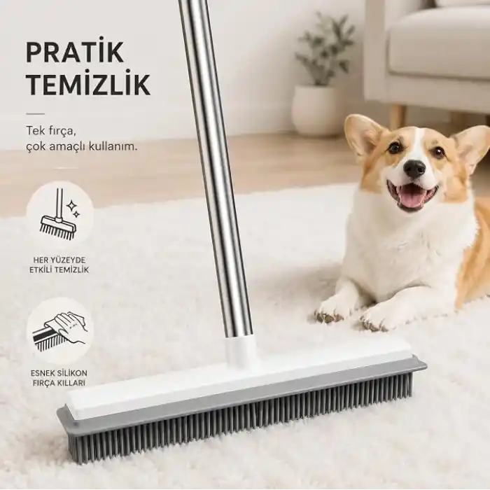 Kauçuk Fırça Mop Çekpas Çekçek Zemin Sihirli Süpürgesi Tüy Bırakmayan Banyo Okaliptus Turbo Temizlik Ev Araba Zemin temizlik