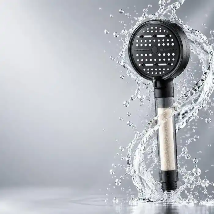 6 Fonksiyonlu Arıtmalı Duş Başlığı Seti, Mat Siyah, Kireç Arıtıcı Banyo Filtresi, Saç ve Cilt Koruyucu, Spiral Hortum, Duvar Aparatı, 5 Yedek Filtreli Komple Set