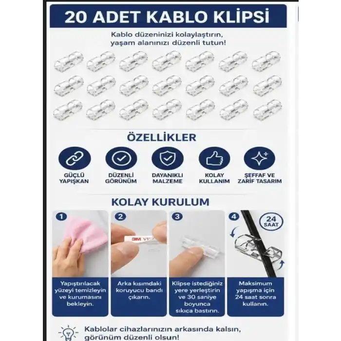 3lü Set Modem Gizleme Kutusu | Wi-Fi Router Saklama Kutusu | Pleksi Duvar Tipi Modem Koruyucu + 20 Adet Kablo Düzenleyici + 2 Adet Yapışkanlı Vidalı Askı Hediyeli (3, 3Lü Set)