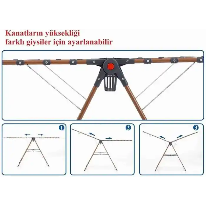 Devecioğlu Harbinger Mm033 Nova Lux Çamaşır Kurutma Askısı