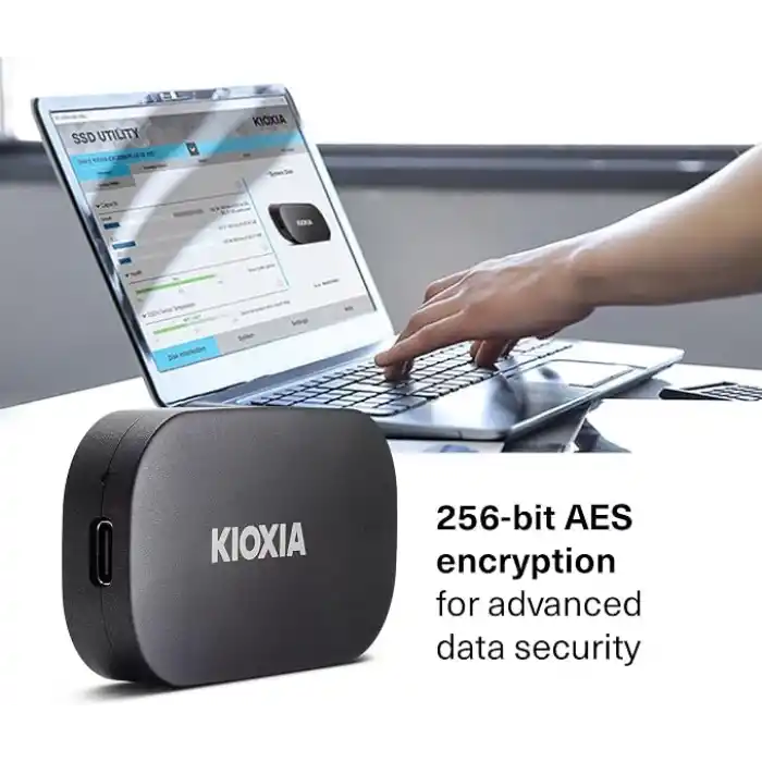 KIOXIA EXCERIA PLUS G2 1TB Taşınabilir SSD – USB 3.2 Gen 2, 1050MB/s Okuma, 1000MB/s Yazma