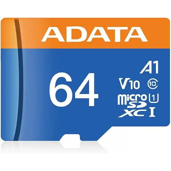 ADATA SD MicroSD Card 64GB SDXC (UHS-I Class 10) Ada Perakende