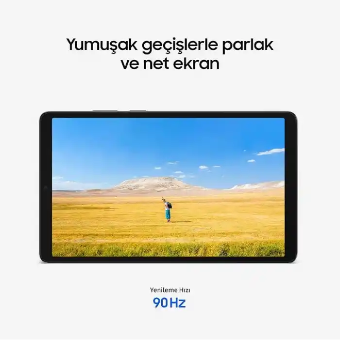 Samsung Galaxy Tab A11, Android Tablet, Gri, WiFi Destekli, 8GB RAM, 128GB Depolama Alanı, 8.7 İnç (Samsung Türkiye Garantili)