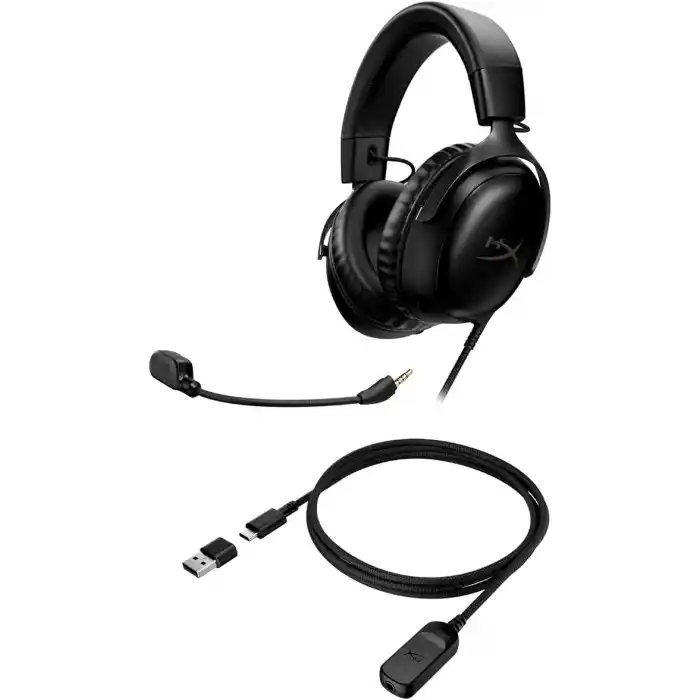 HyperX Cloud III Oyuncu Kulaklığı, Siyah