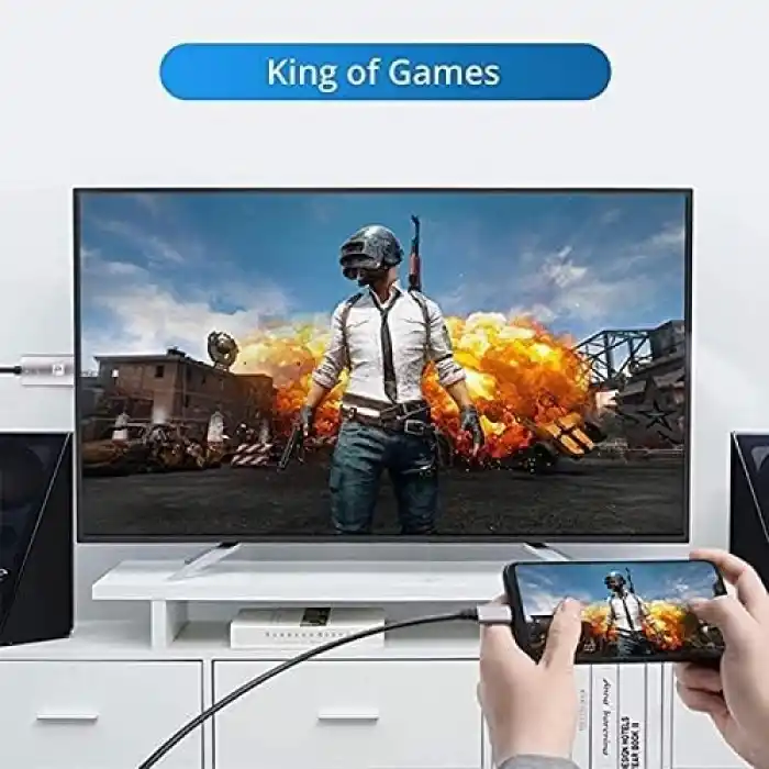 Daytona HC-01 Type-C to 4K Ultra Full HD HDMI USB-C Tak Çalıştır Macbookile ipadile telefon ile uyumlu Görüntü Aktarım Kablosu-1.8m