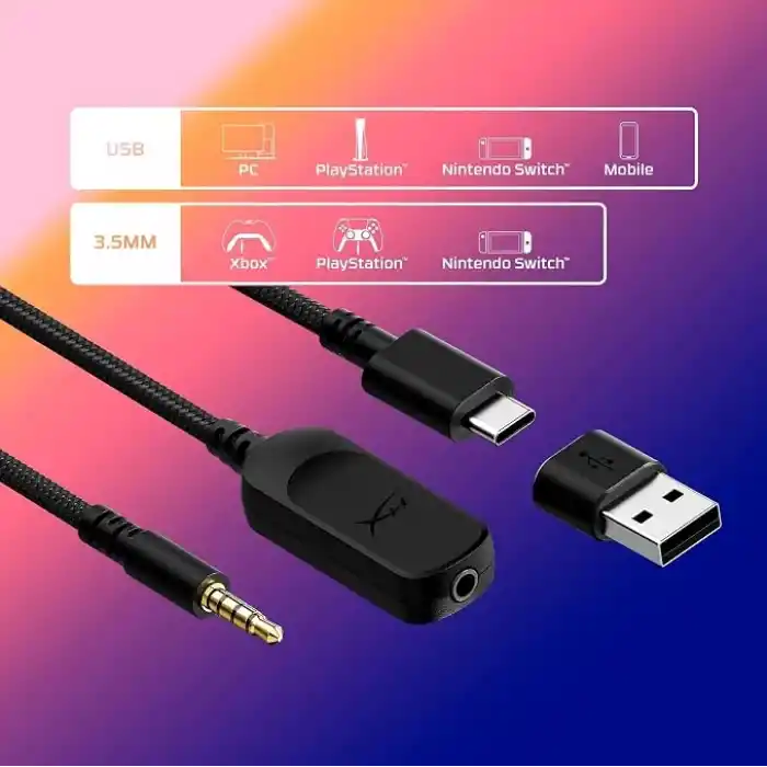 HyperX Cloud III Oyuncu Kulaklığı, Siyah