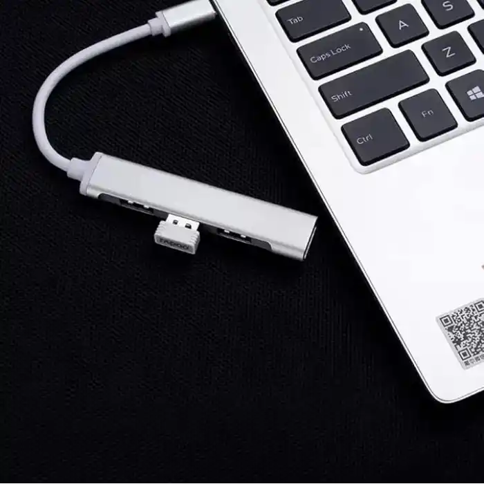 Coverzone Type-c To USB Hub 4 Port Çoklayıcı Macbook İle Uyumlu Çoğaltıcı Adaptör