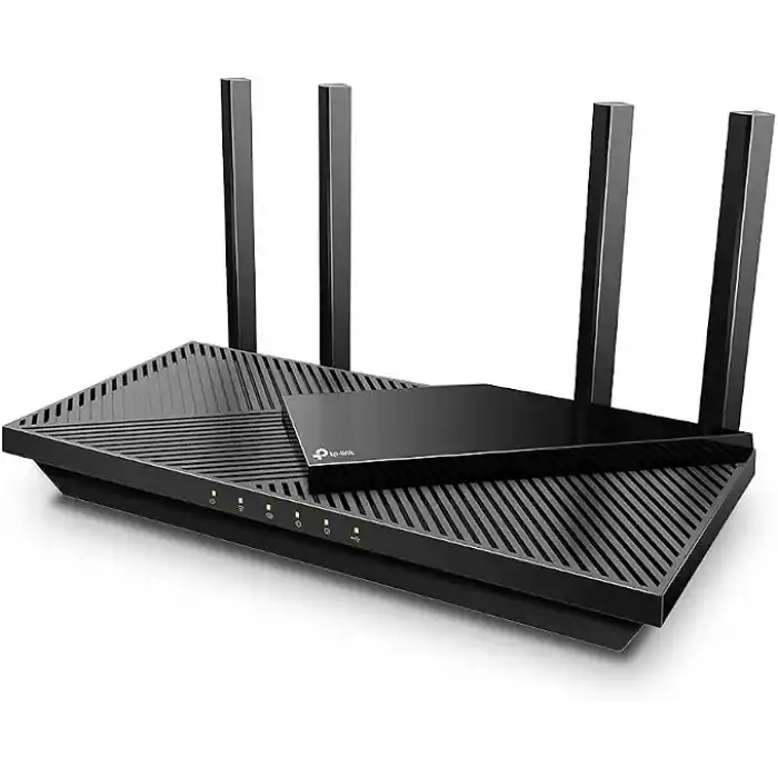 TP-Link Archer AX55, AX3000 Mbps Dual Band Wi-Fi 6 Router, Fiber Destekli, 4× Gigabit LAN Ports, WPA3, 1× USB 3.0 Port, Oyun için İdeal Xbox/PS4/8K Steam