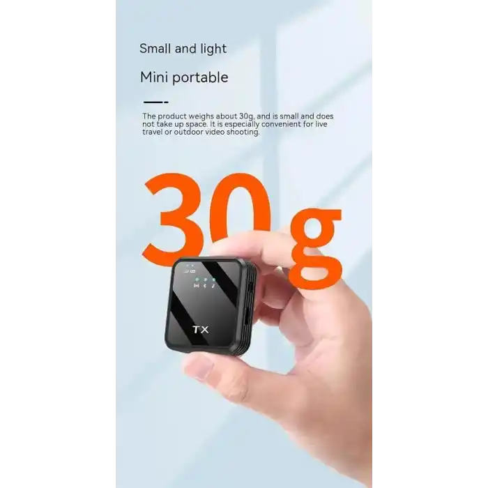 Coverzone Kablosuz Yaka Mikrofonu Çiftli Mikrofon iPhone 15 16 17 ile Uyumlu TYPE-C/Lightning Portlu Telefon PC Tablet Video Kayıt Röportaj Canlı Yayın Vlog Kablosuz Mikrofon F15-2