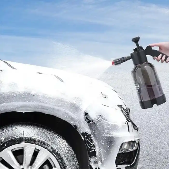 Polham 2 Litre Yüksek Basınçlı Araç Yıkama Köpük Püskürtücü El Pompası Otomobil Bahçe Temizleme Pompası