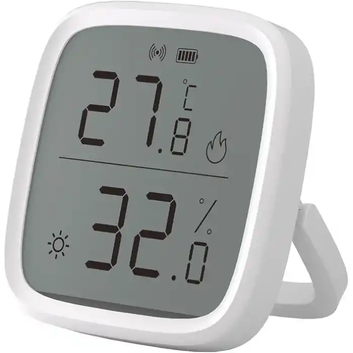 SONOFF SNZB-02D ZigBee LCD Ekranlı Akıllı Sıcaklık ve Nem Sensörü | SNZB-02D
