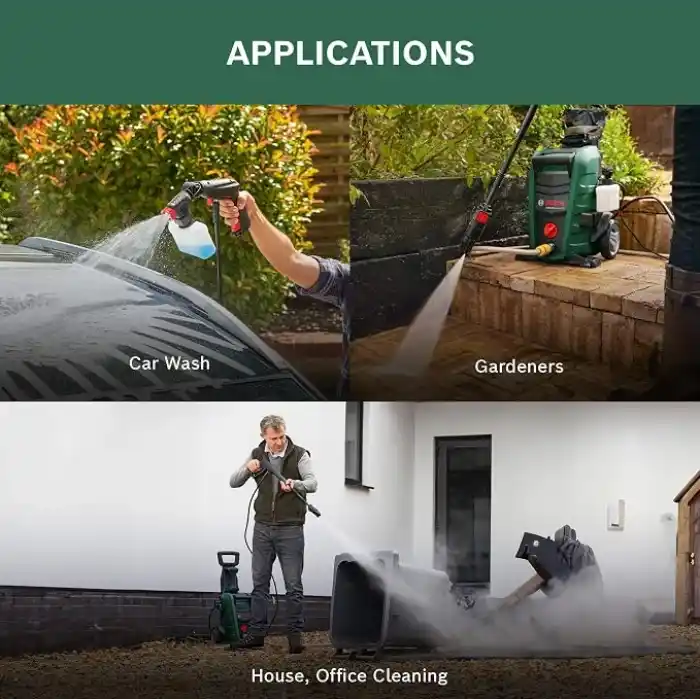 Bosch Home and Garden Yüksek Basınçlı Yıkamalar için 6 Metre Hortum Uzatması (160 BarA Kadar Olan Makineler için Uygundur)